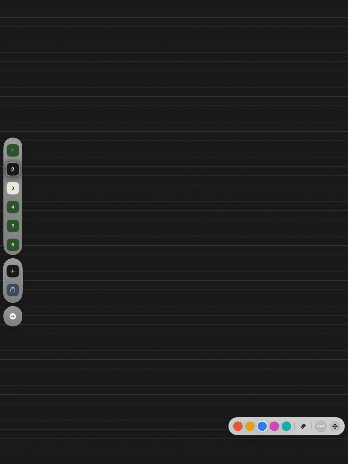 Slate Screenshots Chalks | Chalks app for iPad | Digital slate for ideas, notes, and diagrams